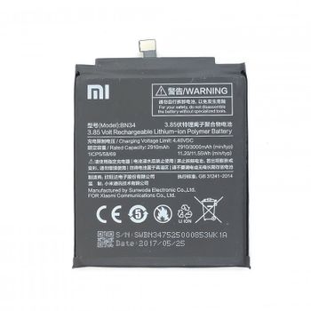 Batería Batería Reemplazo Original Xiaomi Bn34 3000 Mah Para Redmi 5a M5a