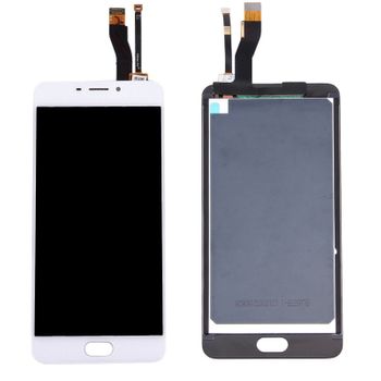 Lcd Display Pantalla Screen Touch Blanco Para Meizu M5 Note + Kit