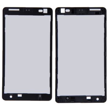 Reemplazo Front Frame Marco Frontal Lcd Negro Para Nokia Lumia 435 + Kit