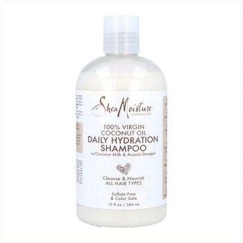 Shea Moisture Virgin Coconut Champú Hidratación Diaria 384 Ml