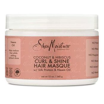 Shea Moisture Mascarilla Coconut & Hib Hair 340 Gr