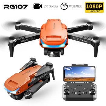 Rg107pro Mini Drone（1080p - Duración De La Batería: 15 Min - Naranja）