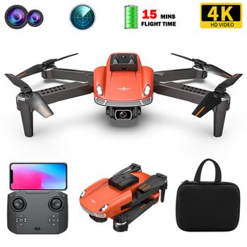 Kf616 Mini Drone（4k - Duración De La Batería: 15 Min - Naranja）
