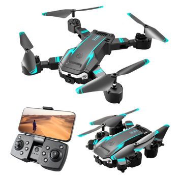 Dron De Control Remoto Con Cámara G6 4k Hd (2 Baterías - Duración De La Batería: 15 Min - Verde)