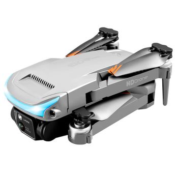 Dron De Control Remoto Con Cámara 4k Hd (modelo: Z888 - - Duración De La Batería: 18 Min - Gris)