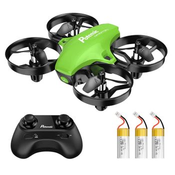 A20 Mini Drone, Helicóptero De Control Remoto Para Niños (duración De La Batería: 6 Min - Verde)