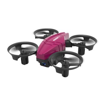 Mini Dron Con Control Remoto Gt1 Para Niños (duración De La Batería: 8 Min - 3 Baterías - Púrpura)