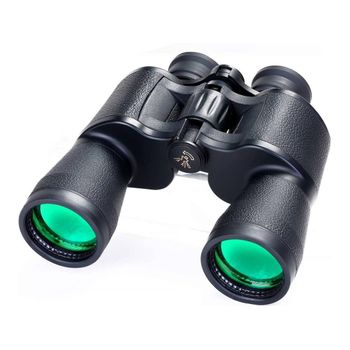 Binoculares Para Adultos, Binoculares Compactos 20x50, Telescopio Impermeable De Alta Potencia Para Viajes De Observación De Aves, Negro