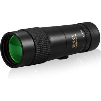 Telescopio Monocular, 8x40, Brújula Compacta, Linterna, Telescopio Hd Resistente Al Agua Para Observación De Aves, (negro) -negro