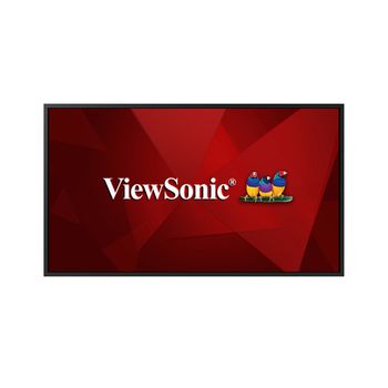 Viewsonic Cde4320 Pantalla De Señalización Pantalla Plana Para Señalización Digital 109,2 Cm (43") Ips 350 Cd / M² 4k Ultra Hd Negro Procesador Incorporado Android 8.0 24/7