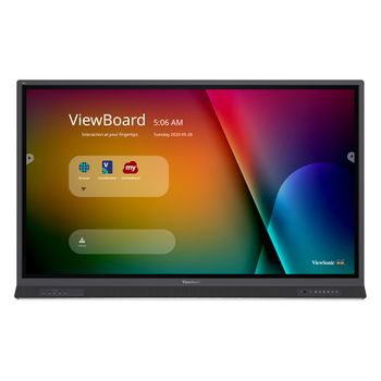 Viewsonic Ifp6552-1a Pizarra Y Accesorios Interactivos 165,1 Cm (65") 3840 X 2160 Pixeles Pantalla Táctil Negro Hdmi