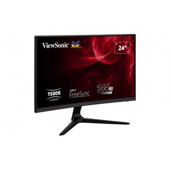 Viewsonic - Vx Series Vx2418c Pantalla Para Pc 61 Cm (24") 1920 X 1080 Pixeles Lcd Negro