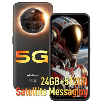 Móvil Ulefone Armor 23 Ultra 5g 24gb De Ram + 512gb - Negro