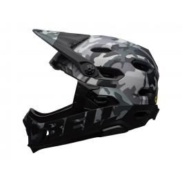 Bell Super Dh Mips Black Camo S - Casco Ciclismo