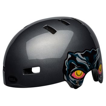 Casco Bmx Bell Bs Local Gunmetal Nightwalker