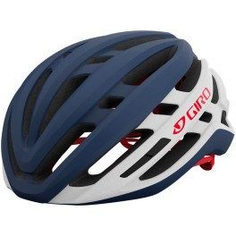 Giro Agilis Matte Midnight/white/red L - Casco Ciclismo