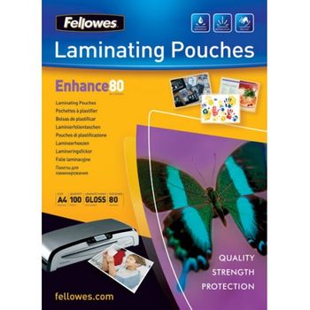 Fellowes - Glossy Pouches A3 100 Pcs. 80mµ