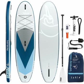 Tabla De Paddle Surf Hinchable Con Accesorios Boracay Azul