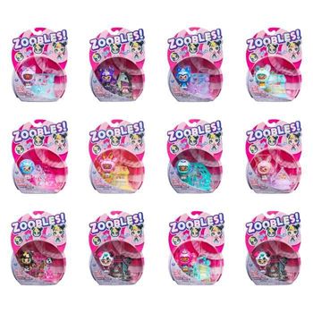 Paquete De 1 Zoobles Z-girlz