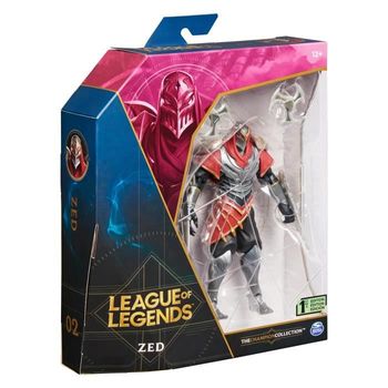 Liga De Leyendas - Estatuilla Premium 18 Cm Zed Master Of Shadows