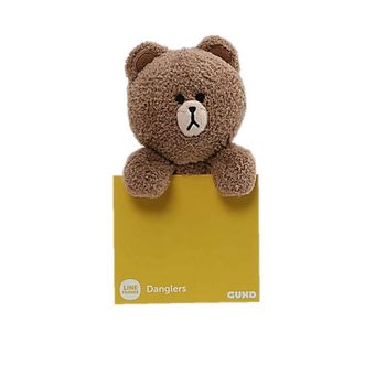 Peluche Line Friends Brown Dangler 6