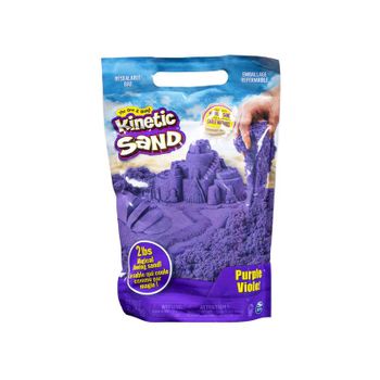 Kinetic Sand - Arena Mágica - 907g De Arena Azul, Verde O Morado Para Mezclar, Moldear Y Crear - Modelo Aleatorio - Kit Manualidades Niños - 6046035 - Juguetes Niños 3 Años +