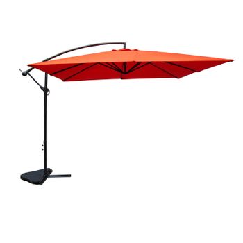 Parasol Cuadrada Terracota 3x3 Metros Solenzara