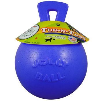Jolly Pets Pelota Jolly Ball Tug-n-toss Azul 15 Cm Jolly Pets
