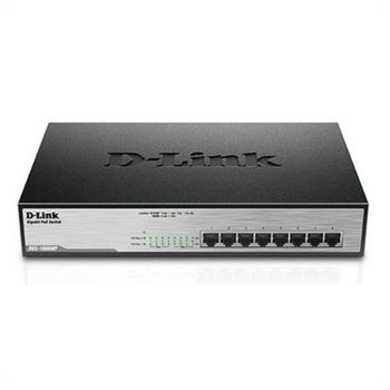 Switch De Sobremesa D-link Dgs-1008mp 16 Gbps Lan 140w Negro