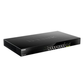 D-link Dms-1100-10tp Switch Gestionado L2 2.5g Ethernet (100/1000/2500) Energía Sobre Ethernet (poe) 1u Negro