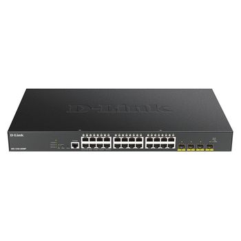 D-link Dgs-1250-28xmp Switch Gestionado L3 Gigabit Ethernet (10/100/1000) Energía Sobre Ethernet (poe) Negro