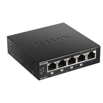 Switch D-link 5 Puertos 10/100/1000 Gestion 1pd