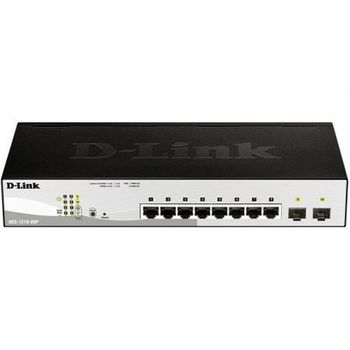 Switch Gestionado D-link Dgs-1210-08p/ 8 Puertos/ Rj45 10/100/1000/ Sfp/ Poe