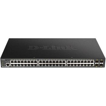 Switch Gestionado D-link Smart Dgs-1250-52xmp 52 Puertos/ Rj-45 10/100/1000 Poe/ Sfp