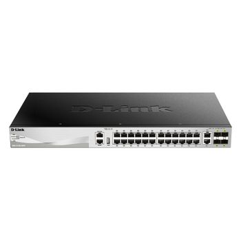 D-link Dgs-3130-30ts/e Switch Gestionado L3 Gigabit Ethernet (10/100/1000) Gris