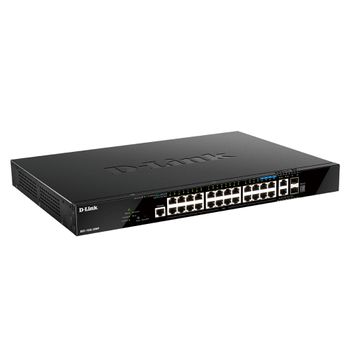 D-link Dgs-1520-28mp/e Switch Gestionado L3 Gigabit Ethernet (10/100/1000) Energía Sobre Ethernet (poe) 1u Negro