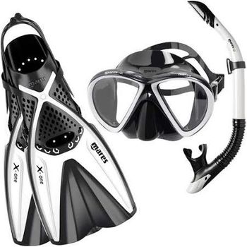 Mares Set X-one Marea Blanco-negro