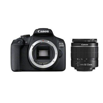 Canon Eos 2000d Black Kit Ef-s 18-55mm F3.5-5.6 Iii