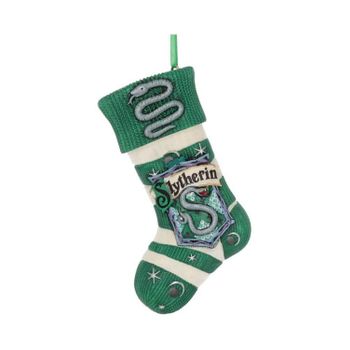 Adorno De Navidad Harry Potter Calcetin Navideño Slytherin