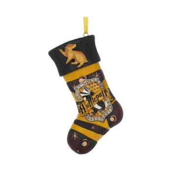 Adorno De Navidad Harry Potter Calcetin Navideño Hufflepuff