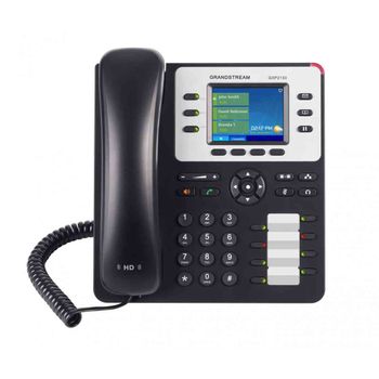 Gxp2130 V2 Tel�fono Ip Negro, Gris Terminal Con Conexi�n Por Cable Tft 3 L�neas