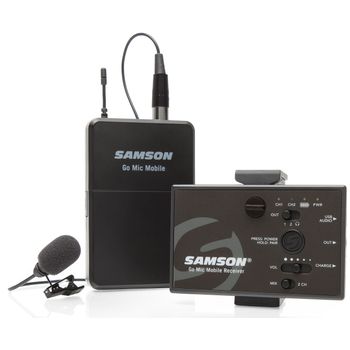 Sistema Wireless: De Mano Samson Go Mic Mobile Lavalier System