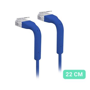 Cable De Red Ubiquiti Unifi Cat.6 U/utp 0.22m Azul