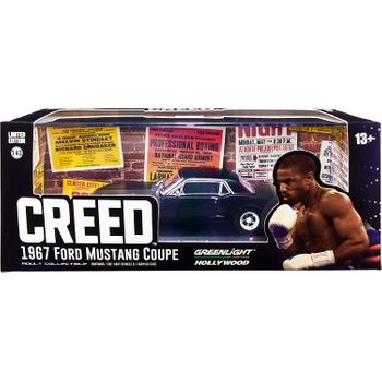 Ford Mustang Coupe Pelicula Creed 1967 Escala 1/43 - Greenlight 34-86615