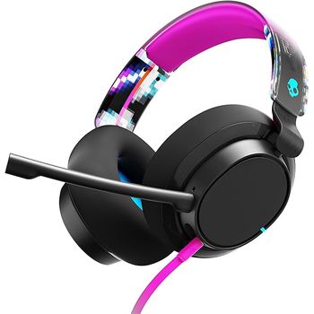 Cascos Skullcandy Slyr Pro Multi-platform Gaming Wired Over Ear - Black/pink