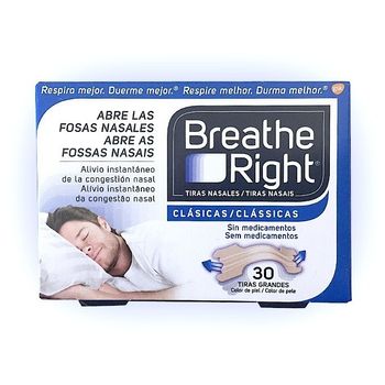 Tiras Nasales Breathe Right Grande 30 Uds