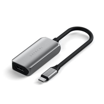 Satechi St-ac8khm Adaptador Gráfico Usb 7680 X 4320 Pixeles Negro, Plata