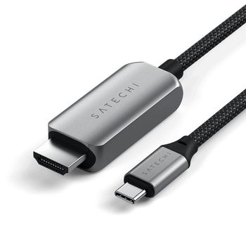 Satechi St-yh8kcm Adaptador Gráfico Usb 7680 X 4320 Pixeles Plata