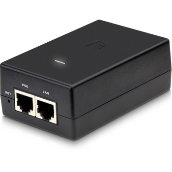 Ubiquiti - Fuente De Alimentación O Adaptador Inyector Poe De Ubiquiti Networks Modelo Poe-24-24w Isp Poe Injectors De 24v Con24w 1a 10/100 Ui23300