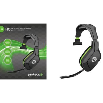 Headset Chat Mono Con Cable Hcc Gioteck X360